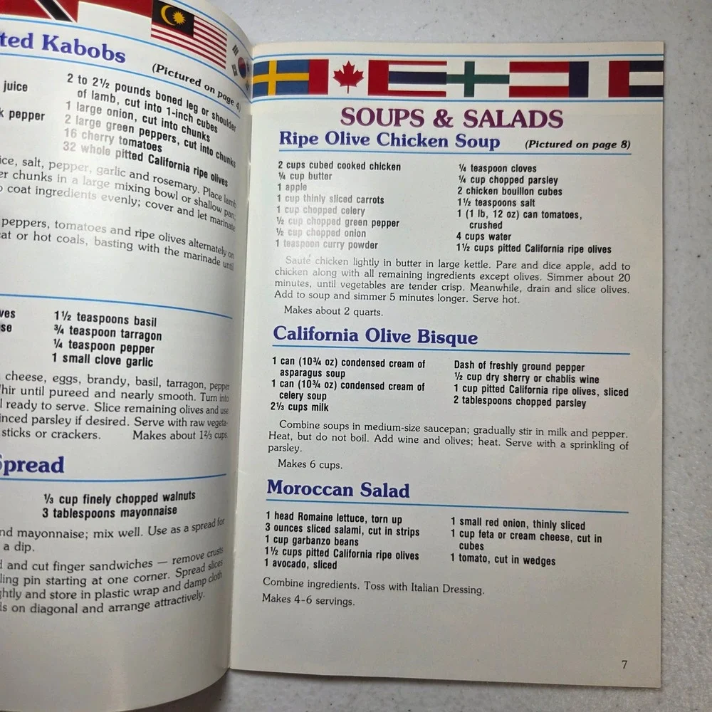 The Itinerant Ripe Olive Guide To The Use Of California Ripe Olives 1983